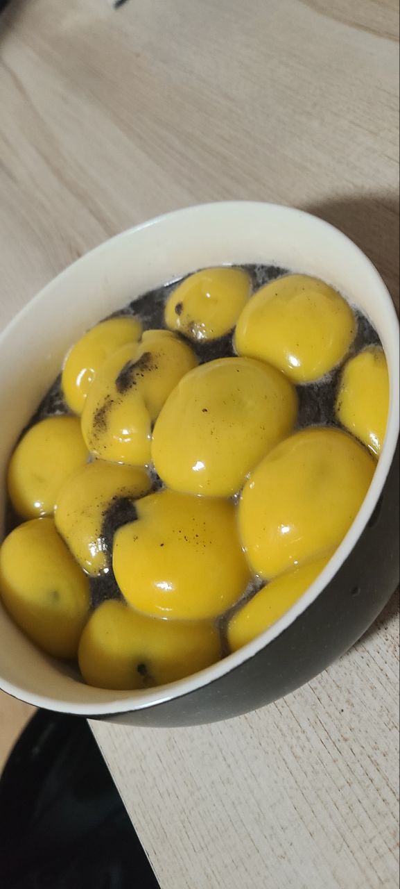a bowl of yellow olives